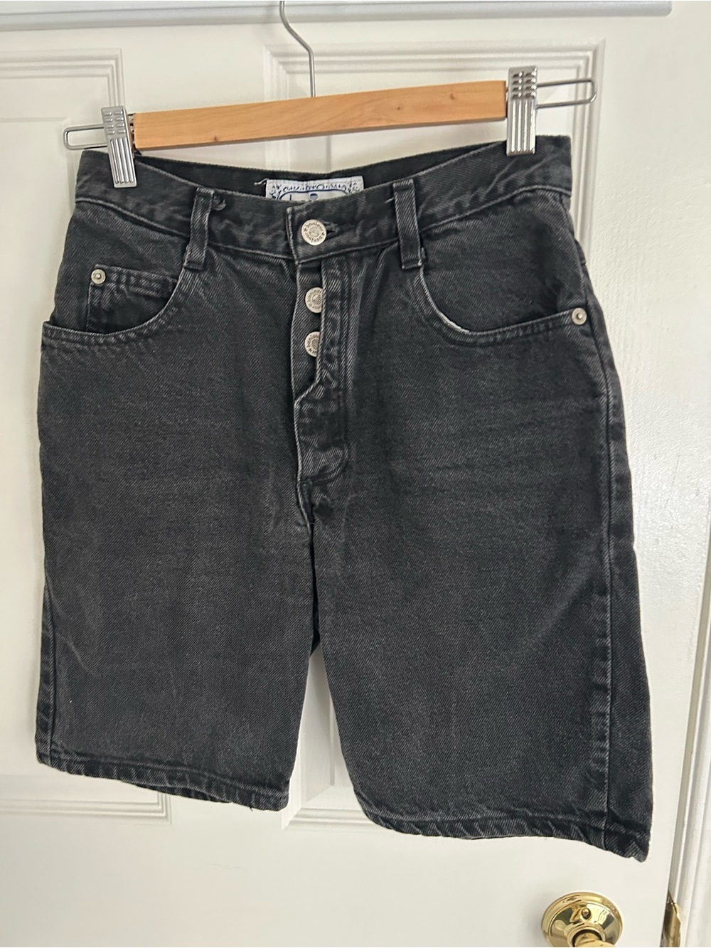 Bonjour- women’s  Black Denim Shorts